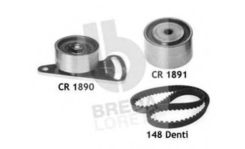 BREDA LORETT KCD0069 Комплект ремня ГРМ для RENAULT SAFRANE (Рено Сафранэ) BREDA LORETT KCD0069 Комплект ремня ГРМ для RENAULT SAFRANE (Рено Сафранэ)