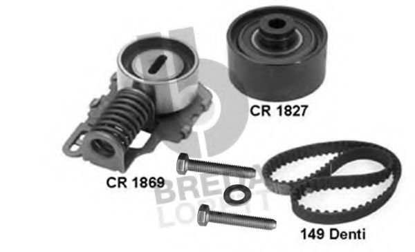 BREDA LORETT KCD0112 Комплект ремня ГРМ для PEUGEOT 806 (Пежо 806) BREDA LORETT KCD0112 Комплект ремня ГРМ для PEUGEOT 806 (Пежо 806)