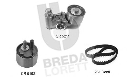BREDA LORETT KCD0188 Комплект ремня ГРМ для SUBARU (Субару) BREDA LORETT KCD0188 Комплект ремня ГРМ для SUBARU (Субару)