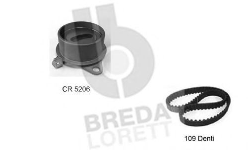 BREDA LORETT KCD0212 Комплект ремня ГРМ для MITSUBISHI LANCER (Митсубиши/митсубиси Ланcэр) BREDA LORETT KCD0212 Комплект ремня ГРМ для MITSUBISHI LANCER (Митсубиши/митсубиси Ланcэр)