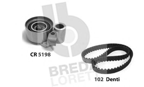 BREDA LORETT KCD0241 Комплект ремня ГРМ для TOYOTA 4 RUNNER (Тойота/тоета 4 руннэр) BREDA LORETT KCD0241 Комплект ремня ГРМ для TOYOTA 4 RUNNER (Тойота/тоета 4 руннэр)