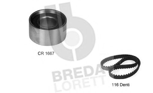 BREDA LORETT KCD0266 Комплект ремня ГРМ для FIAT STRADA II (Фиат Страда 2) BREDA LORETT KCD0266 Комплект ремня ГРМ для FIAT STRADA II (Фиат Страда 2)