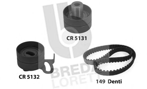 BREDA LORETT KCD0303 Комплект ремня ГРМ для NISSAN (Ниссан) BREDA LORETT KCD0303 Комплект ремня ГРМ для NISSAN (Ниссан)