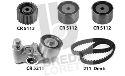 BREDA LORETT KCD0315 Комплект ремня ГРМ для SUBARU (Субару) BREDA LORETT KCD0315 Комплект ремня ГРМ для SUBARU (Субару)