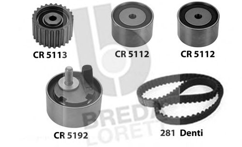 BREDA LORETT KCD0317 Комплект ремня ГРМ для SUBARU (Субару) BREDA LORETT KCD0317 Комплект ремня ГРМ для SUBARU (Субару)