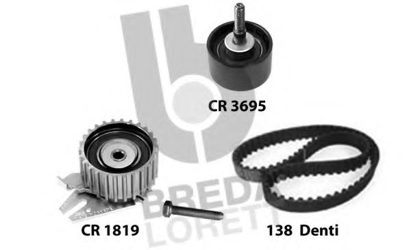 BREDA LORETT KCD0319 Комплект ремня ГРМ для FIAT (Фиат) BREDA LORETT KCD0319 Комплект ремня ГРМ для FIAT (Фиат)