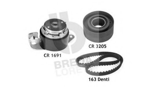 BREDA LORETT KCD0398 Комплект ремня ГРМ для RENAULT LAGUNA I (Рено Лагуна 1) BREDA LORETT KCD0398 Комплект ремня ГРМ для RENAULT LAGUNA I (Рено Лагуна 1)