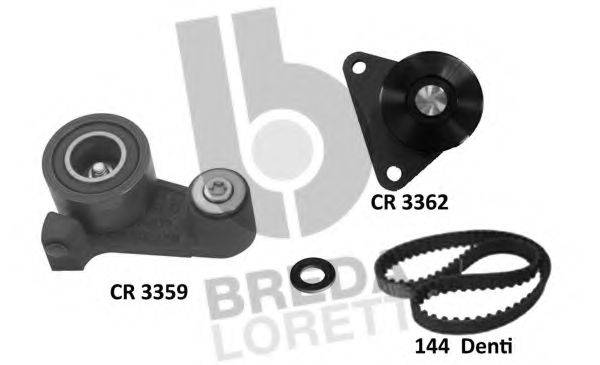 BREDA LORETT KCD0403 Комплект ремня ГРМ для VOLVO V70 I (Вольво V70 1) BREDA LORETT KCD0403 Комплект ремня ГРМ для VOLVO V70 I (Вольво V70 1)