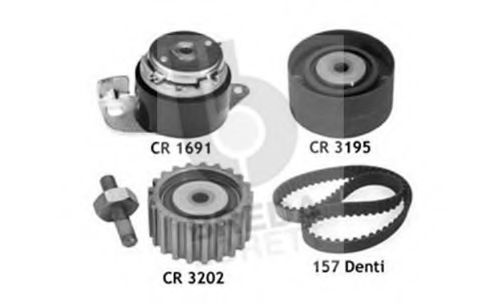 BREDA LORETT KCD0608 Комплект ремня ГРМ для RENAULT LAGUNA I (Рено Лагуна 1) BREDA LORETT KCD0608 Комплект ремня ГРМ для RENAULT LAGUNA I (Рено Лагуна 1)