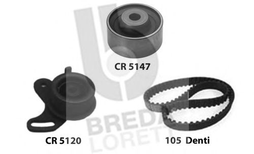 BREDA LORETT KCD0613 Комплект ремня ГРМ для KIA CERATO (Киа Cэрато) BREDA LORETT KCD0613 Комплект ремня ГРМ для KIA CERATO (Киа Cэрато)