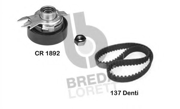 BREDA LORETT KCD0644 Комплект ремня ГРМ для SKODA (Шкода) BREDA LORETT KCD0644 Комплект ремня ГРМ для SKODA (Шкода)