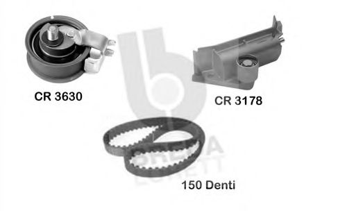 BREDA LORETT KCD0646 Комплект ремня ГРМ для AUDI TT (Ауди Тт) BREDA LORETT KCD0646 Комплект ремня ГРМ для AUDI TT (Ауди Тт)