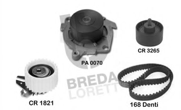 BREDA LORETT KPA0096A Комплект ремня ГРМ для LANCIA KAPPA (Лансиа/лянча Каппа) BREDA LORETT KPA0096A Комплект ремня ГРМ для LANCIA KAPPA (Лансиа/лянча Каппа)