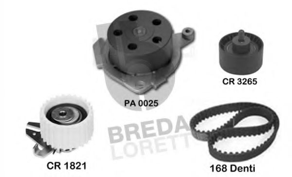 BREDA LORETT KPA0096B Комплект ремня ГРМ для ALFA ROMEO 156 (Альфа ромео 156) BREDA LORETT KPA0096B Комплект ремня ГРМ для ALFA ROMEO 156 (Альфа ромео 156)