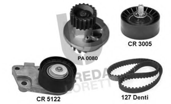 BREDA LORETT KPA0190A Комплект ремня ГРМ для CHEVROLET ESTATE (Шевроле Эстатэ) BREDA LORETT KPA0190A Комплект ремня ГРМ для CHEVROLET ESTATE (Шевроле Эстатэ)