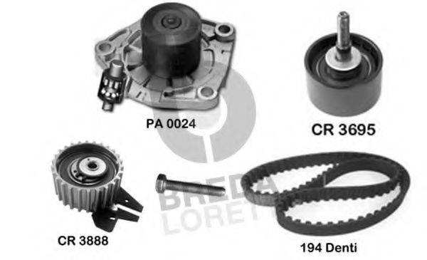 BREDA LORETT KPA0326A Комплект ремня ГРМ для LANCIA MUSA (Лансиа/лянча Муса) BREDA LORETT KPA0326A Комплект ремня ГРМ для LANCIA MUSA (Лансиа/лянча Муса)