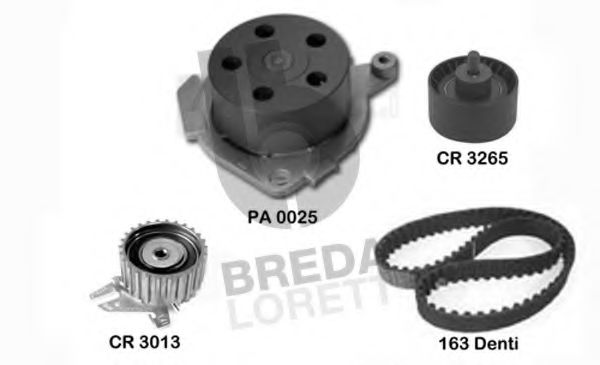 BREDA LORETT KPA0588A Комплект ремня ГРМ для ALFA ROMEO 156 (Альфа ромео 156) BREDA LORETT KPA0588A Комплект ремня ГРМ для ALFA ROMEO 156 (Альфа ромео 156)