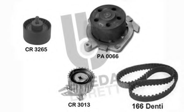 BREDA LORETT KPA0589A Комплект ремня ГРМ для ALFA ROMEO 156 (Альфа ромео 156) BREDA LORETT KPA0589A Комплект ремня ГРМ для ALFA ROMEO 156 (Альфа ромео 156)