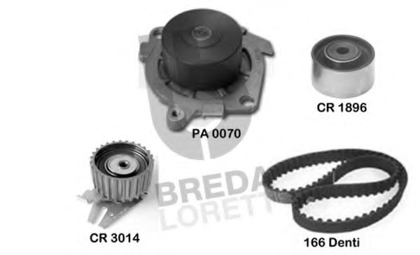 BREDA LORETT KPA0594A Комплект ремня ГРМ для LANCIA THESIS (Лансиа/лянча Тхэсис) BREDA LORETT KPA0594A Комплект ремня ГРМ для LANCIA THESIS (Лансиа/лянча Тхэсис)