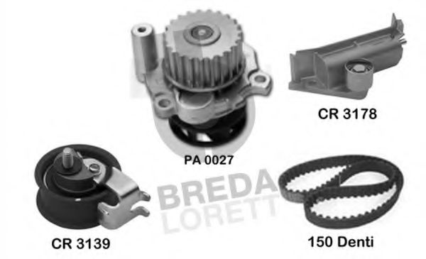 BREDA LORETT KPA0645A Комплект ремня ГРМ для SEAT LEON (Сеат Леон) BREDA LORETT KPA0645A Комплект ремня ГРМ для SEAT LEON (Сеат Леон)