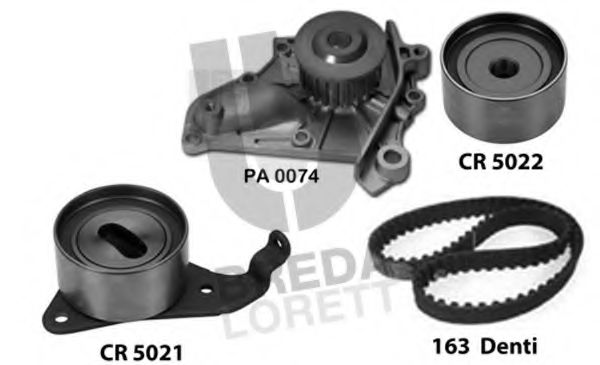 BREDA LORETT KPA0669A Комплект ремня ГРМ для TOYOTA PICNIC (Тойота/тоета Пикник) BREDA LORETT KPA0669A Комплект ремня ГРМ для TOYOTA PICNIC (Тойота/тоета Пикник)