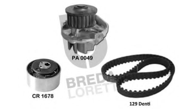 BREDA LORETT KPA0727C Комплект ремня ГРМ для FIAT 500 (Фиат 500) BREDA LORETT KPA0727C Комплект ремня ГРМ для FIAT 500 (Фиат 500)