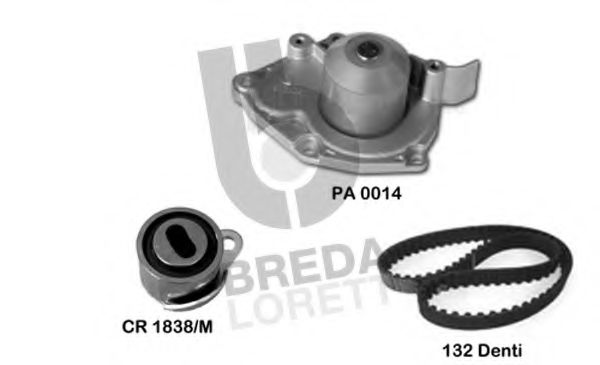 BREDA LORETT KPA0803A Комплект ремня ГРМ для OPEL VIVARO (Опель Виваро) BREDA LORETT KPA0803A Комплект ремня ГРМ для OPEL VIVARO (Опель Виваро)