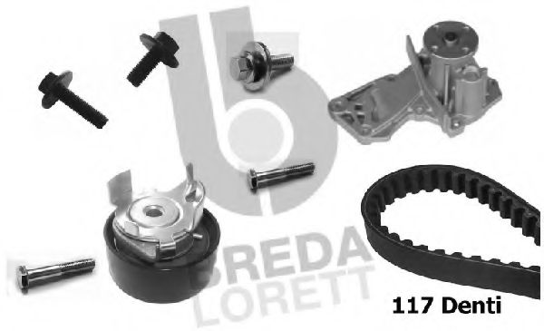 BREDA LORETT KPA0724A Комплект ремня ГРМ для FORD FOCUS III (Форд Фокус 3) BREDA LORETT KPA0724A Комплект ремня ГРМ для FORD FOCUS III (Форд Фокус 3)