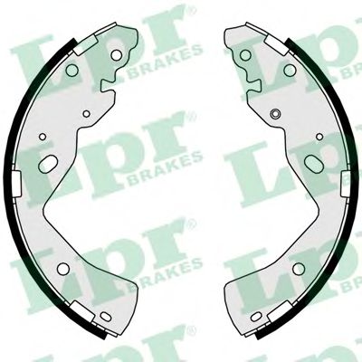 LPR 01019 Тормозные колодоки задний мост для MAZDA PROCEED (Мазда Просид) LPR 01019 Тормозные колодоки задний мост для MAZDA PROCEED (Мазда Просид)