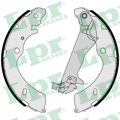 LPR 01048 Тормозные колодоки задний мост для ISUZU D-MAX (Исузу Д-маx) LPR 01048 Тормозные колодоки задний мост для ISUZU D-MAX (Исузу Д-маx)