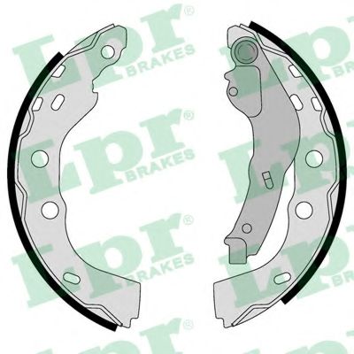 LPR 01071 Тормозные колодоки задний мост для SUBARU JUSTY II (Субару Жустъ 2) LPR 01071 Тормозные колодоки задний мост для SUBARU JUSTY II (Субару Жустъ 2)