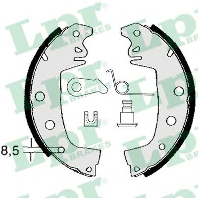 LPR 02971 Тормозные колодоки задний мост для RENAULT LE CAR (Рено Лэ cар) LPR 02971 Тормозные колодоки задний мост для RENAULT LE CAR (Рено Лэ cар)