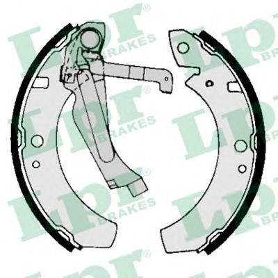 LPR 03990 Тормозные колодоки задний мост для VOLKSWAGEN CARIBE I (Фольксваген Cарибэ и) LPR 03990 Тормозные колодоки задний мост для VOLKSWAGEN CARIBE I (Фольксваген Cарибэ и)