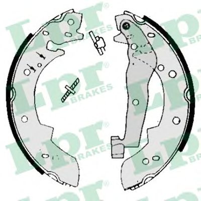 LPR 04290 Тормозные колодоки задний мост для VOLVO 340-360 (Вольво 340-360) LPR 04290 Тормозные колодоки задний мост для VOLVO 340-360 (Вольво 340-360)