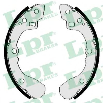 LPR 04840 Тормозные колодоки задний мост для MAZDA 626 II (Мазда 626 2) LPR 04840 Тормозные колодоки задний мост для MAZDA 626 II (Мазда 626 2)