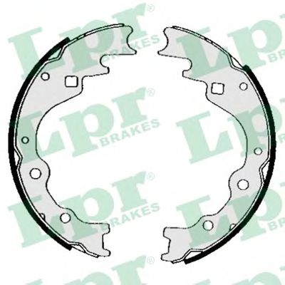 LPR 05450 Тормозные колодоки задний мост для MAZDA (Мазда) LPR 05450 Тормозные колодоки задний мост для MAZDA (Мазда)