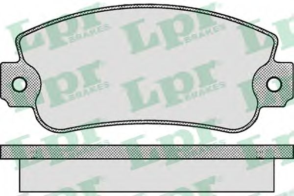 LPR 05P006 Тормозные колодки передний мост для FIAT STRADA II (Фиат Страда 2) LPR 05P006 Тормозные колодки передний мост для FIAT STRADA II (Фиат Страда 2)