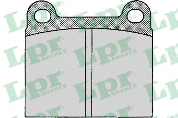 LPR 05P024 Тормозные колодки передний мост для AUDI 100 (Ауди 100) LPR 05P024 Тормозные колодки передний мост для AUDI 100 (Ауди 100)