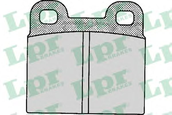 LPR 05P025 Тормозные колодки передний мост для OPEL OLYMPIA A (Опель Олъмпиа а) LPR 05P025 Тормозные колодки передний мост для OPEL OLYMPIA A (Опель Олъмпиа а)