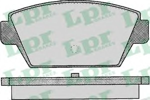 LPR 05P044 Тормозные колодки задний мост для MITSUBISHI ETERNA III (Митсубиши/митсубиси Этэрна 3) LPR 05P044 Тормозные колодки задний мост для MITSUBISHI ETERNA III (Митсубиши/митсубиси Этэрна 3)