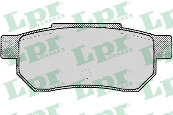 LPR 05P072 Тормозные колодки задний мост для HONDA PRELUDE III (Хонда Прэлудэ 3) LPR 05P072 Тормозные колодки задний мост для HONDA PRELUDE III (Хонда Прэлудэ 3)