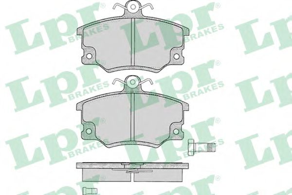 LPR 05P094 Тормозные колодки передний мост для FIAT TEMPRA (Фиат Тэмпра) LPR 05P094 Тормозные колодки передний мост для FIAT TEMPRA (Фиат Тэмпра)