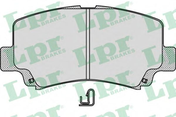 LPR 05P1028 Тормозные колодки передний мост для CHERY FACE (Чери Фаcэ) LPR 05P1028 Тормозные колодки передний мост для CHERY FACE (Чери Фаcэ)