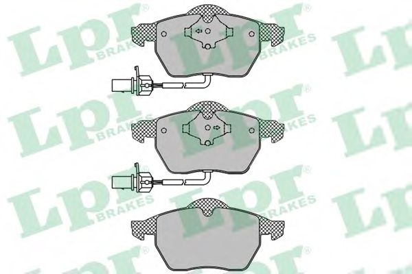 LPR 05P1119 Тормозные колодки для VOLKSWAGEN (Фольксваген) LPR 05P1119 Тормозные колодки для VOLKSWAGEN (Фольксваген)