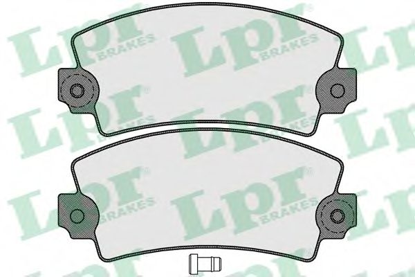 LPR 05P117 Тормозные колодки передний мост для RENAULT LE CAR (Рено Лэ cар) LPR 05P117 Тормозные колодки передний мост для RENAULT LE CAR (Рено Лэ cар)
