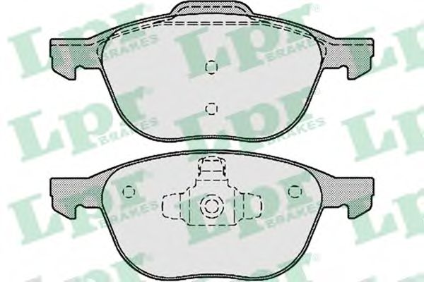 LPR 05P1190 Тормозные колодки для VOLVO S40 II (Вольво S40 2) LPR 05P1190 Тормозные колодки для VOLVO S40 II (Вольво S40 2)