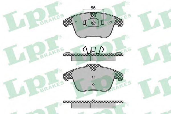 LPR 05P1480 Тормозные колодки для CITROËN C4 PICASSO I (CитроËн С4 пикассо 1) LPR 05P1480 Тормозные колодки для CITROËN C4 PICASSO I (CитроËн С4 пикассо 1)