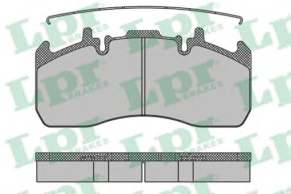 LPR 05P1492 Тормозные колодки передний мост для VOLVO FL II (Вольво Фл 2) LPR 05P1492 Тормозные колодки передний мост для VOLVO FL II (Вольво Фл 2)