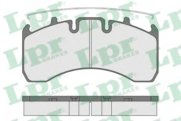 LPR 05P1539 Тормозные колодки задний мост для RENAULT TRUCKS PREMIUM 2 (Рено трак Прэмиум 2) LPR 05P1539 Тормозные колодки задний мост для RENAULT TRUCKS PREMIUM 2 (Рено трак Прэмиум 2)