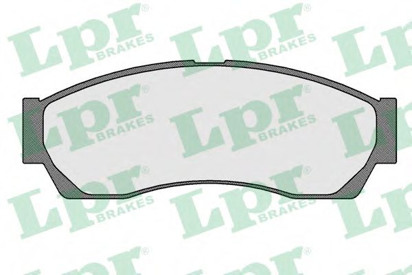 LPR 05P1553 Тормозные колодки передний мост для TATA B-LINE (Тата Б-линэ) LPR 05P1553 Тормозные колодки передний мост для TATA B-LINE (Тата Б-линэ)